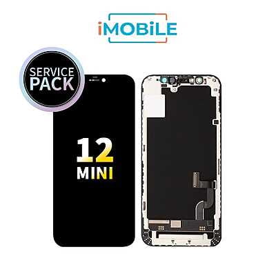 iPhone 12 Mini (5.4 Inch) Compatible LCD (Soft OLED) Touch Digitizer Screen Brand New [Service Pack]