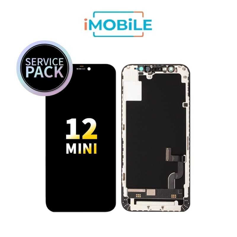 iPhone 12 Mini (5.4 Inch) Compatible LCD (Soft OLED) Touch Digitizer Screen Brand New [Service Pack]