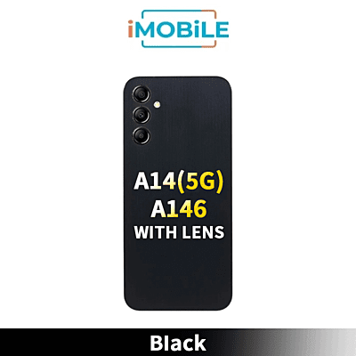 Samsung Galaxy A146 A14 (5G) Back Cover With Lens [Black]