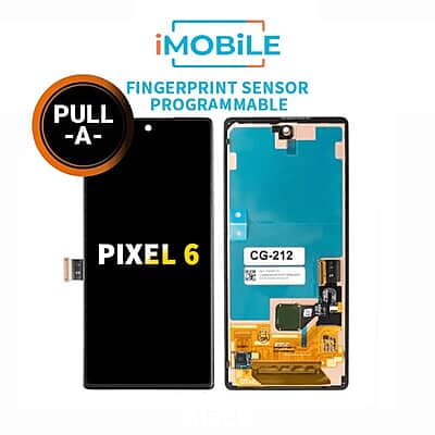 Google Pixel 6 Compatible LCD Touch Digitizer Screen [Secondhand] (Fingerprint Sensor Programmable)