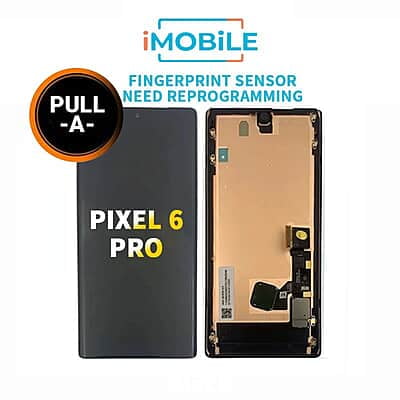 Google Pixel 6 Pro Compatible LCD Touch Digitizer Screen [Secondhand] (Fingerprint Sensor need Reprogramming)