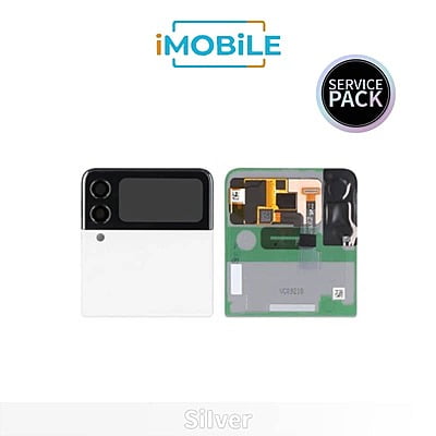 Samsung Galaxy Z Flip 3 5G (F711) (Sub) LCD Digitizer Screen [Service Pack] [Silver]