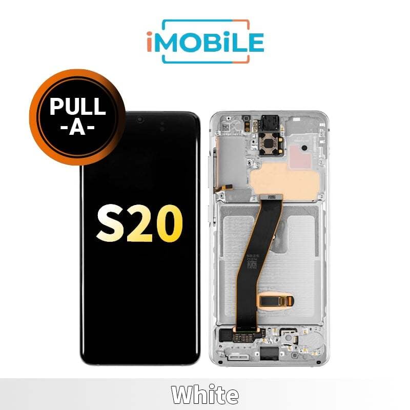 Samsung Galaxy S20 (G980) LCD Touch Digitizer Screen [Secondhand] [White]