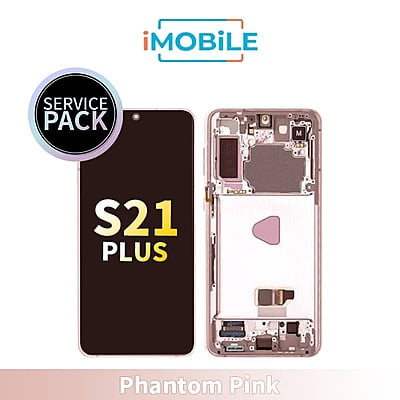 Samsung Galaxy S21 Plus (G996) LCD Touch Digitizer Screen [Service Pack] [Phantom Pink] GH82-27268A