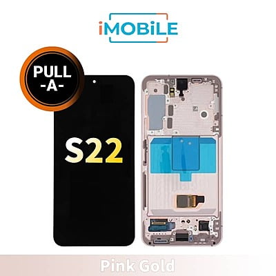 Samsung Galaxy S22 G901 LCD Touch Digitizer Screen [Secondhand] [Pink Gold]