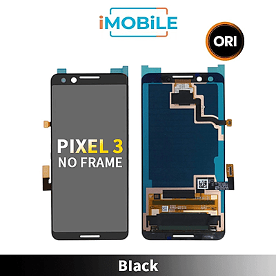 Google Pixel 3 Compatible LCD Touch Digitizer Screen [Secondhand] [Black] No Frame