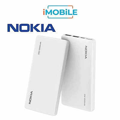 Nokia 20W Fast-charging Power Bank PD+QC [P6203-1] [10,000mAh] [3 Ports]