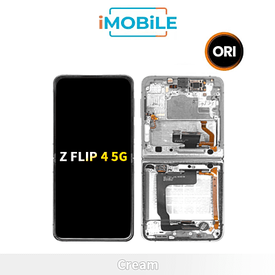 Samsung Galaxy Z Flip 4 5G (F721) Main LCD Digitizer Screen [Secondhand] [Silver]