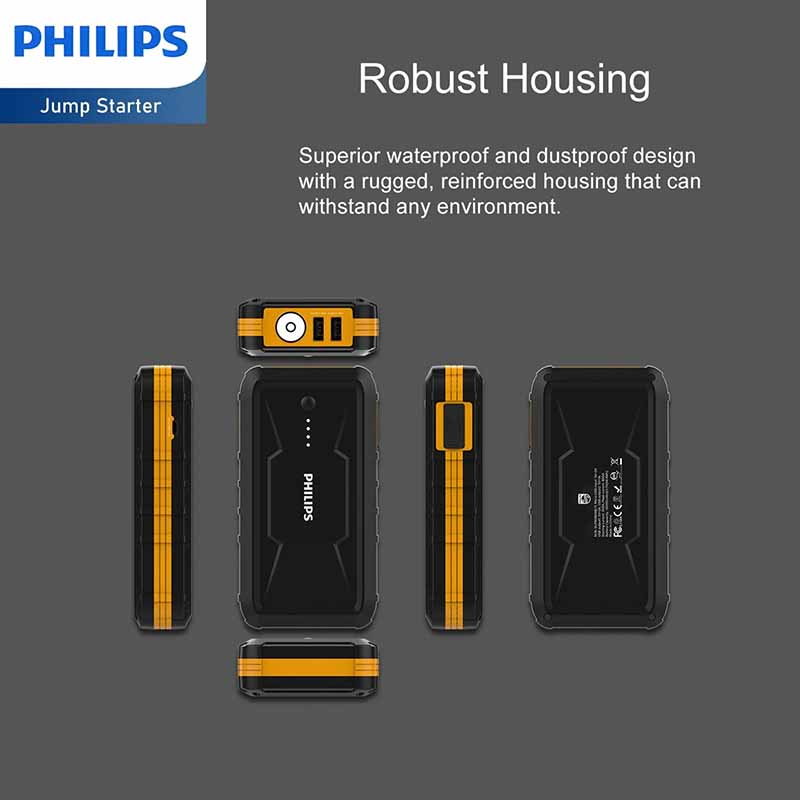 Philips Portable Car Battery Jump Starter Philips Portable Car Battery Jump Starter