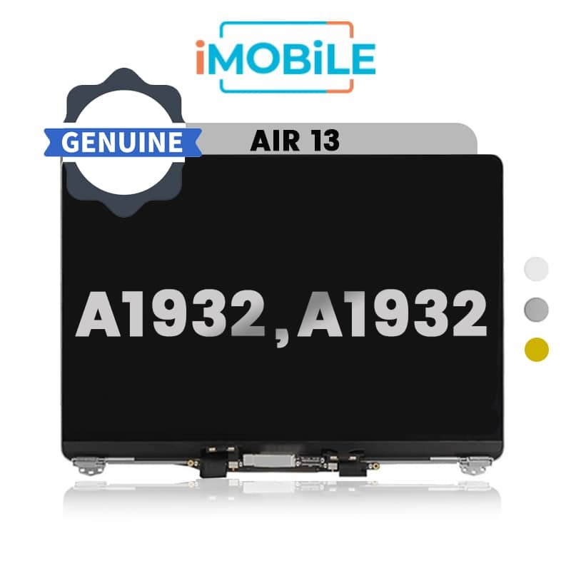 MacBook Air 13" A1932 (2018) / A1932 (2019) Complete Lcd Display Assembly [Original]