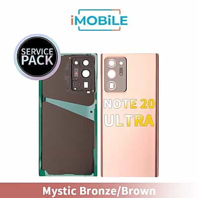 Samsung Galaxy Note 20 Ultra (N985 N986) Back Cover [Service Pack] [Mystic Bronze / Brown]