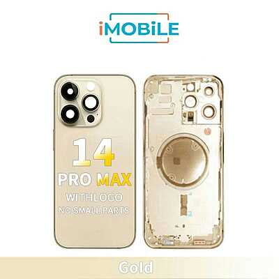 iPhone 14 Pro Max Compatible Back Housing [No Small Parts] [Gold]
