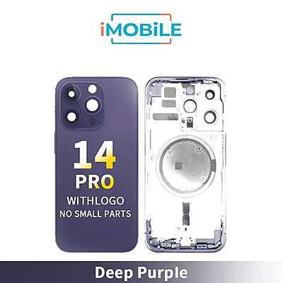 iPhone 14 Pro Compatible Back Housing [No Small Parts] [Deep Purple]