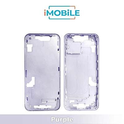 iPhone 14 Compatible Back Housing [No Small Parts] [Purple]