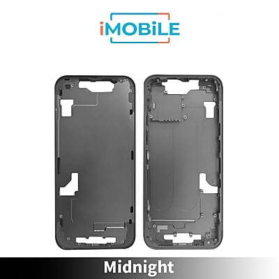 iPhone 14 Plus Compatible Back Housing [No Small Parts] [Midnight]