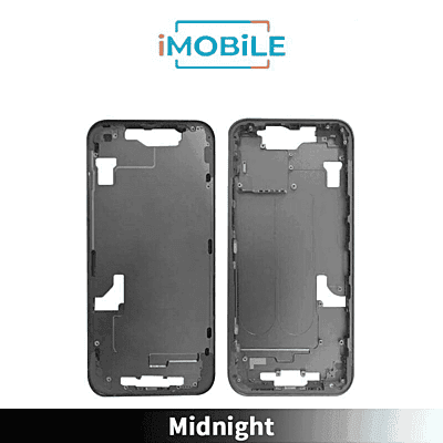 iPhone 14 Compatible Back Housing [No Small Parts] [Midnight]