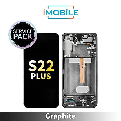 Samsung Galaxy S22 Plus (S906) LCD Touch Digitizer Screen [Service Pack] [Graphite] GH82-27500E