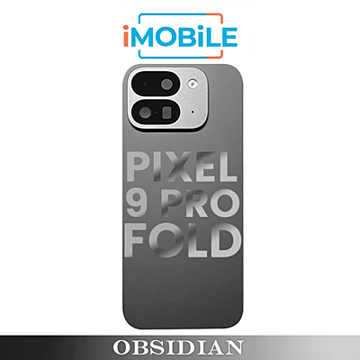 Google Pixel 9 Pro Fold 5G Compatible Back Cover [Obsidian]