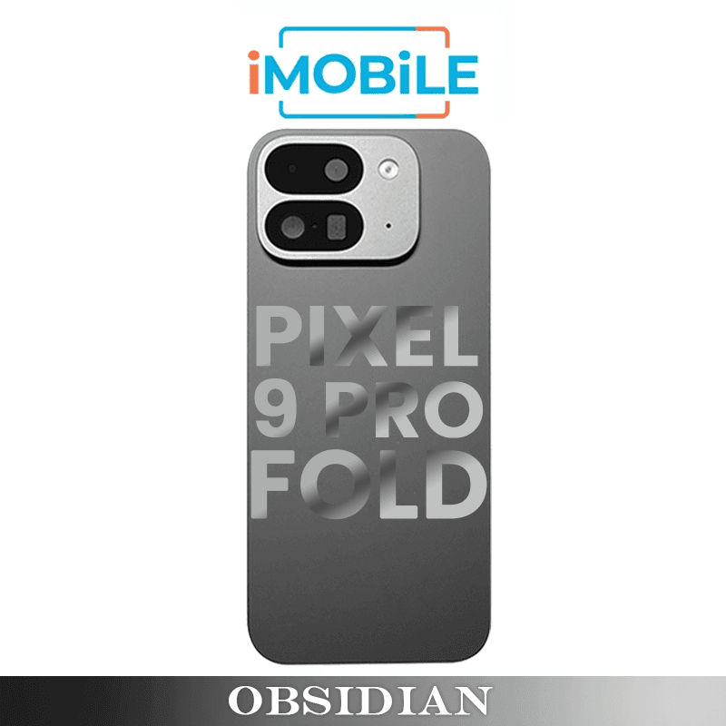 Google Pixel 9 Pro Fold 5G Compatible Back Cover [Obsidian]