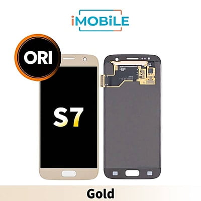 Samsung Galaxy S7 (G930) LCD And Digitizer Assembly [RefurbiShed] [Gold]