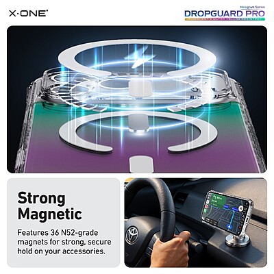 X.One [MagSafe] Hologram Impact Protection Case, iPhone 17 Pro Max