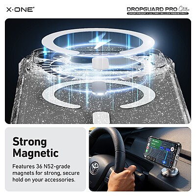 X.One [MagSafe] Glitter Impact Protection Case, iPhone 17 Pro