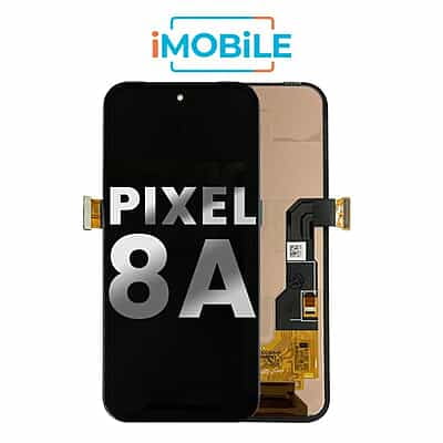 SRJTEK For Google Pixel 8 Pro OLED LCD Screen Replacement With Frame & Tool Kit | Black GC3VE G1MNW