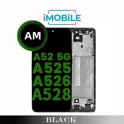 Samsung Galaxy A52 5G (A525 A526 A528) LCD Touch Digitizer Screen [Aftermarket] [Black]