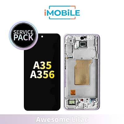Samsung Galaxy A35 5G A356 LCD Touch Digitizer Screen [Service Pack] [Awesome Lilac]