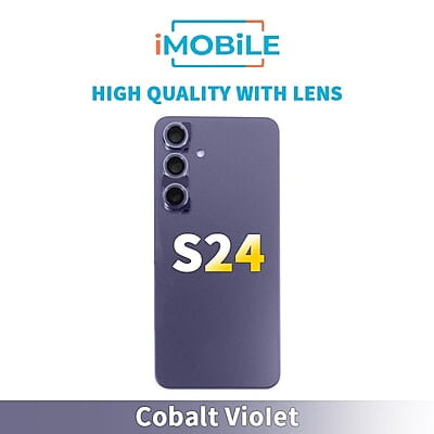 Samsung Galaxy S24 (S921) Back Cover [High Quality With Lens] [Cobalt Violet]