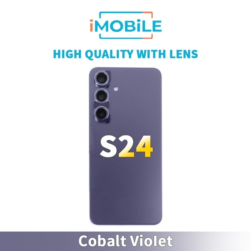 Samsung Galaxy S24 (S921) Back Cover [High Quality With Lens] [Cobalt Violet]