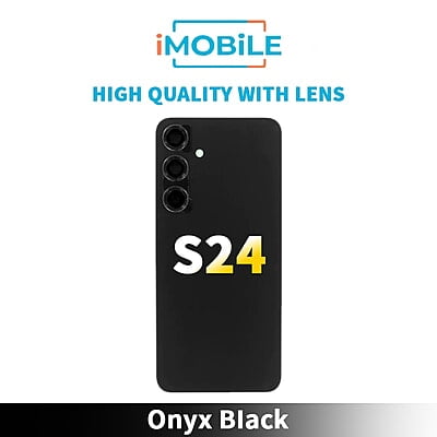 Samsung Galaxy S24 (S921) Back Cover [High Quality With Lens] [Onyx Black]