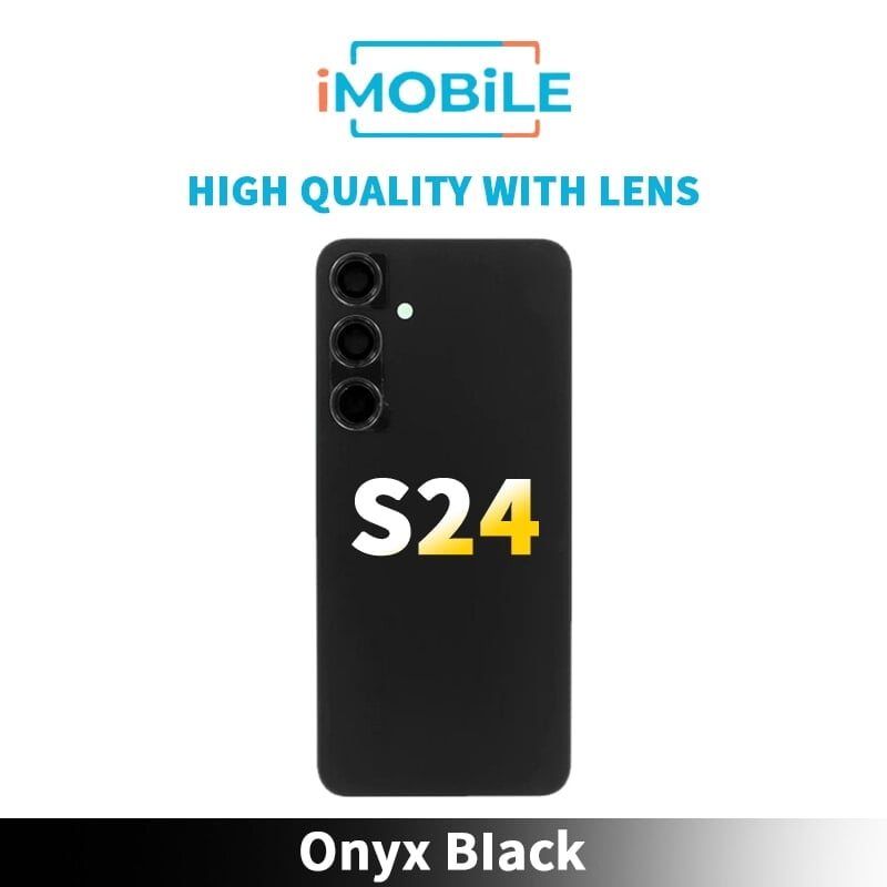 Samsung Galaxy S24 (S921) Back Cover [High Quality With Lens] [Onyx Black]