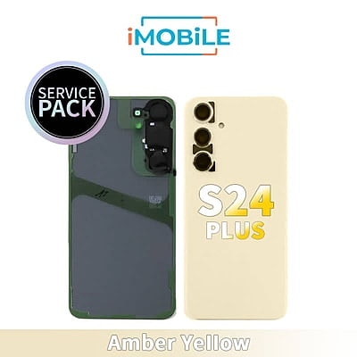Samsung Galaxy S24 Plus (S926) Back Cover [Service Pack] [Amber Yellow]