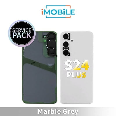 Samsung Galaxy S24 Plus (S926) Back Cover [Service Pack] [Marble Gray]
