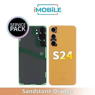 Samsung Galaxy S24 (S921) Back Cover [Service Pack] [Sandstone Orange]