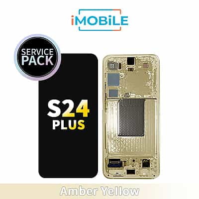 Samsung Galaxy S24 Plus (S926)  LCD Touch Digitizer Screen [Service Pack]  [Amber Yellow]