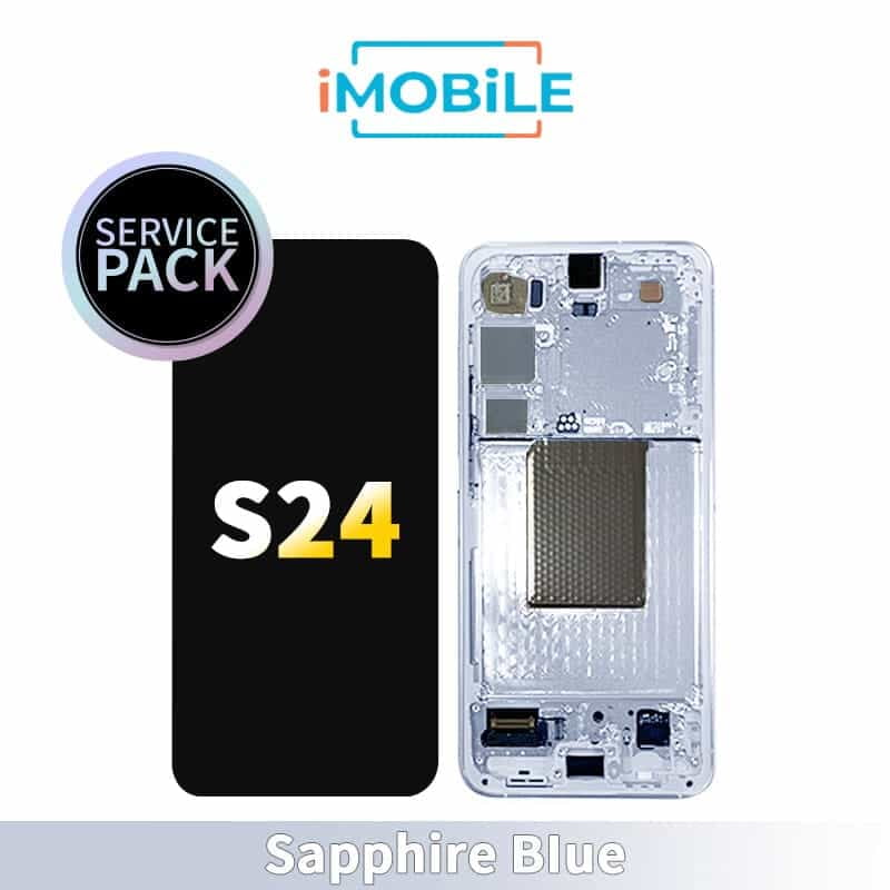 Samsung Galaxy S24 (S921)  LCD Touch Digitizer Screen [Service Pack] [Online Version-Sapphire Blue] GH82-33413F