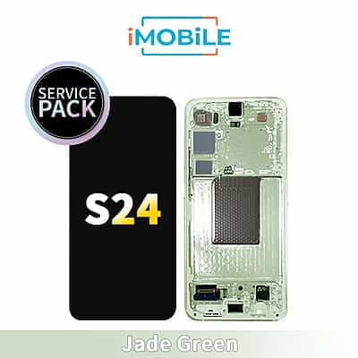 Samsung Galaxy S24 (S921)  LCD Touch Digitizer Screen [Service Pack] [Online Version-Jade Green] GH82-33413E