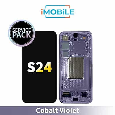 Samsung Galaxy S24 (S921)  LCD Touch Digitizer Screen [Service Pack] [Cobalt Violet]