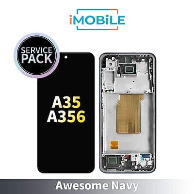 Samsung Galaxy A35 5G A356  LCD Touch Digitizer Screen [Service Pack] [Awesome Navy]