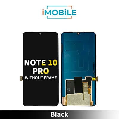 Xiaomi Redmi Note 10 Pro Compatible LCD Touch Digitizer Screen Without Frame [Black]