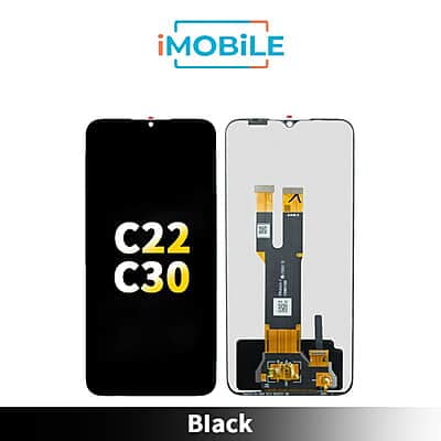 Nokia C22 / C32 Compatible LCD Touch Digitizer Screen [Black]
