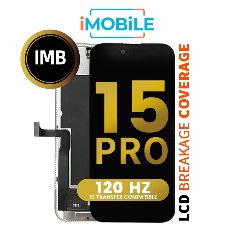 iPhone 15 Pro (6.1 Inch) Compatible LCD (Soft OLED) Touch Digitizer Screen [IMB]