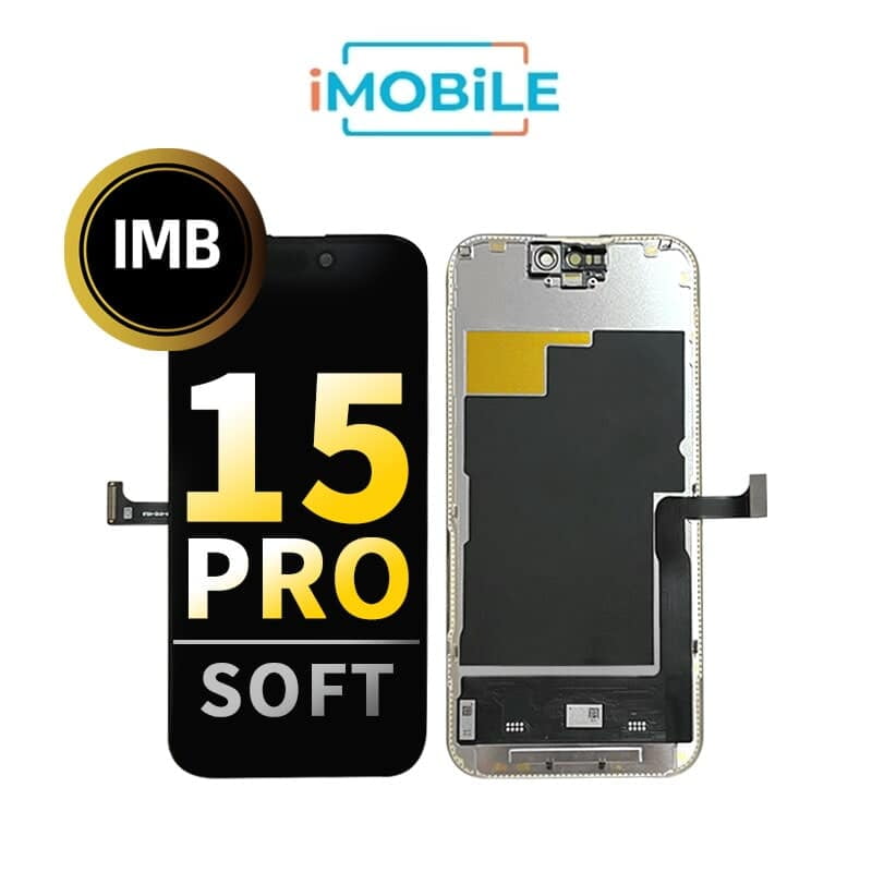 LCD (Soft OLED) Touch Digitizer Screen Compatible for iPhone 15 Pro (6.1 Inch) [IMB]