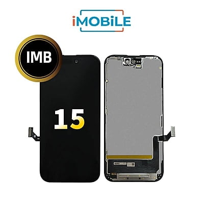 iPhone 15 (6.1 Inch) Compatible LCD (SOLED OLED) Touch Digitizer Screen [IMB]