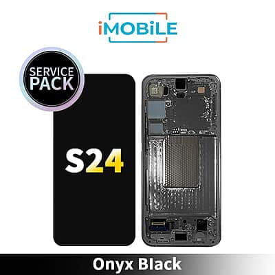 Samsung Galaxy S24 (S921)  LCD Touch Digitizer Screen [Service Pack] [Onyx Black]