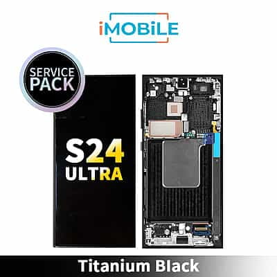 Samsung Galaxy S24 Ultra (S928)  LCD Touch Digitizer Screen [Service Pack] [Titanium Black]
