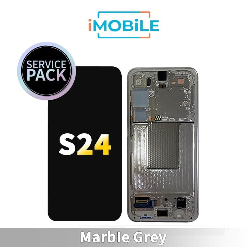 Samsung Galaxy S24 (S921)  LCD Touch Digitizer Screen [Service Pack] [Marble Grey]