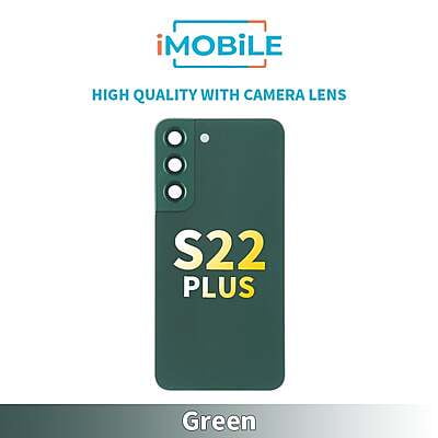 Samsung Galaxy S22 Plus (S906) Back Glass [High Quality With Camera Lens] [Green]
